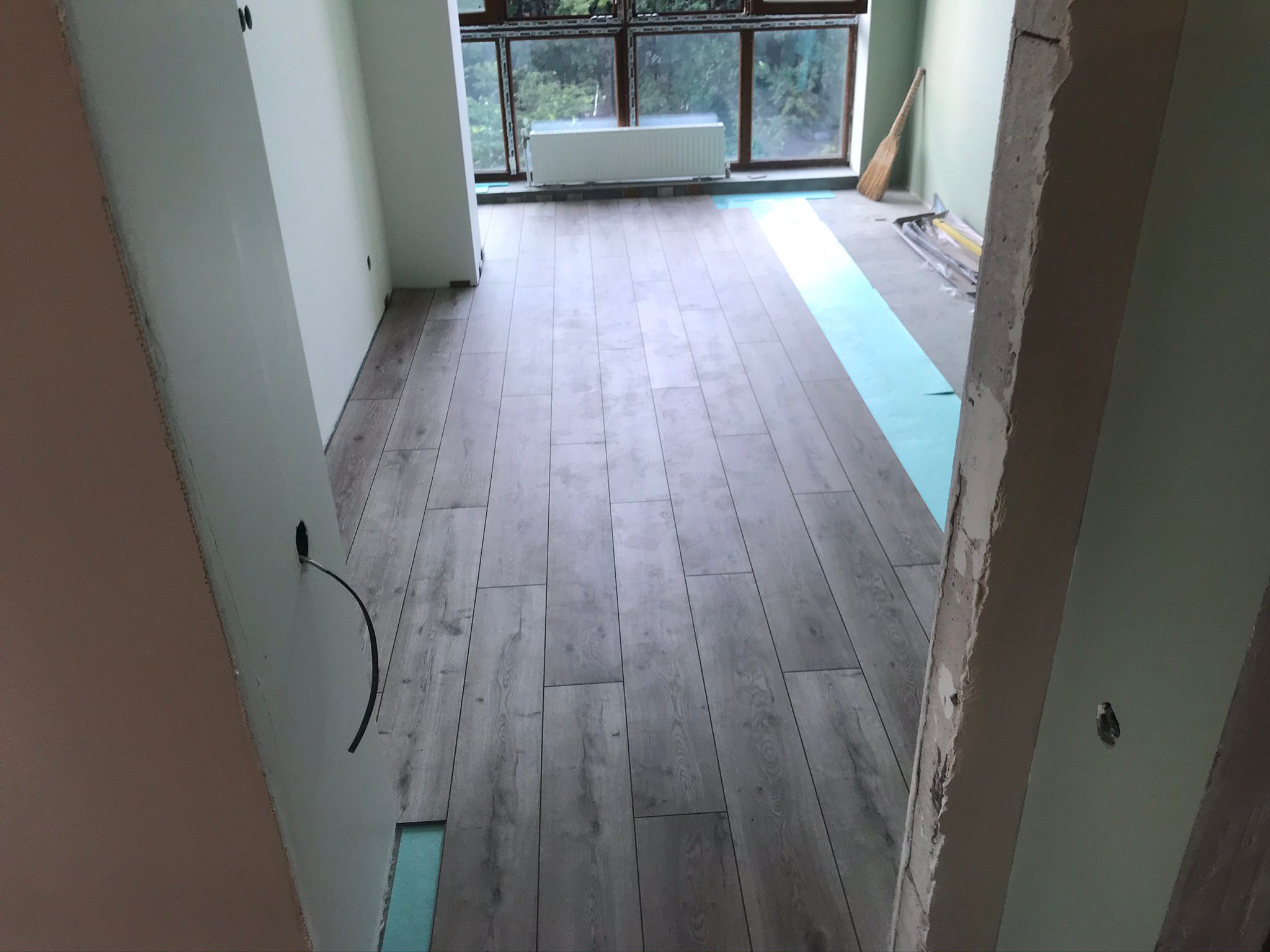 Укладка полов